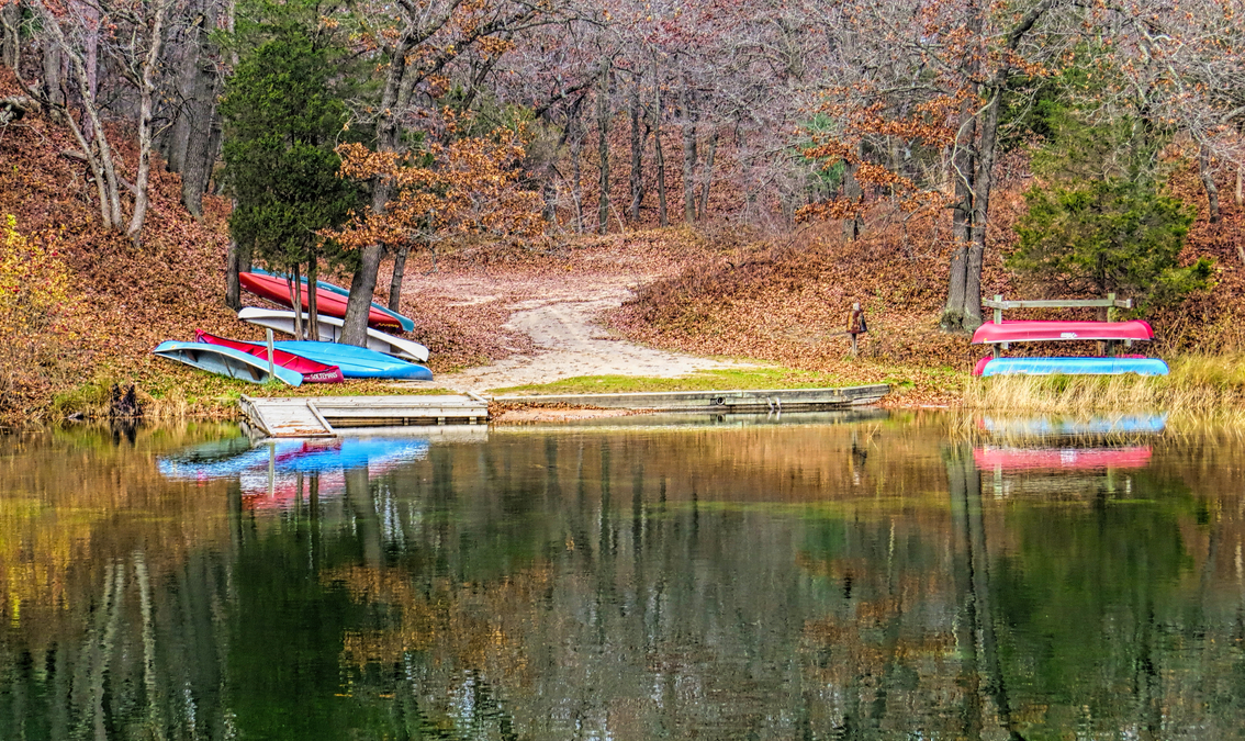 Canoes at Rest  P17