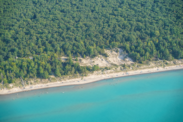 Pinery Dunes from the Air