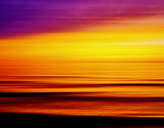 Red and Yellow Sunset, Lake Huron