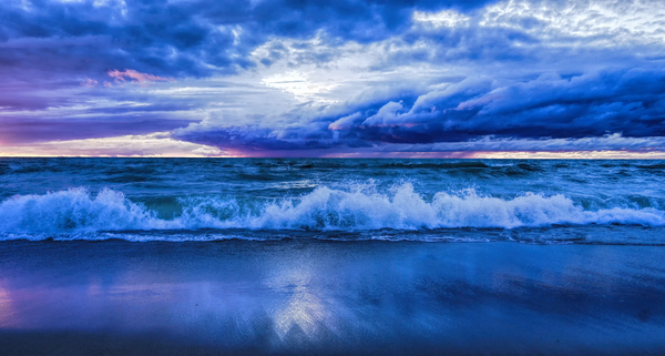 Stormy Skies over Lake Huron  SS28