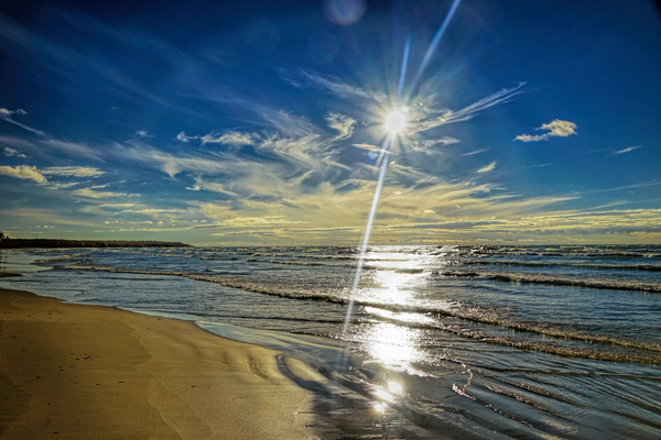 Sunflare over Lake Huron  BS6