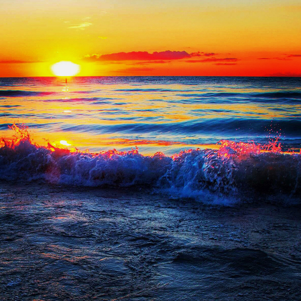 Sunkissed Waves, Grand  Bend, Lake Huron