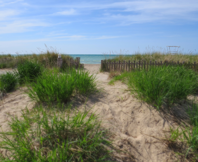 Through the Dunes, Grand Bend, Lake Huron