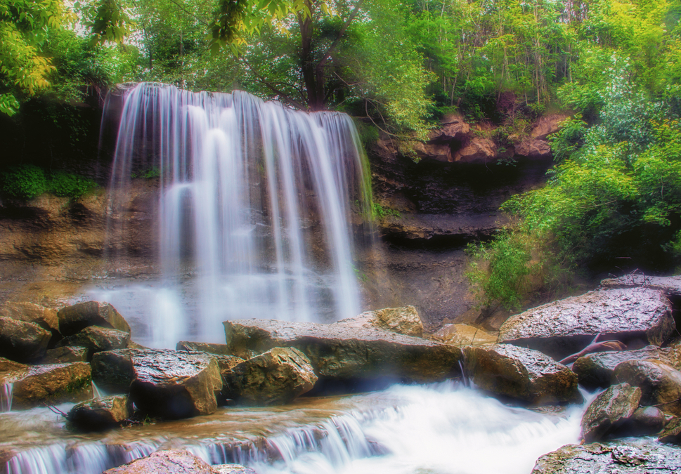 Rock Glen Waterfall